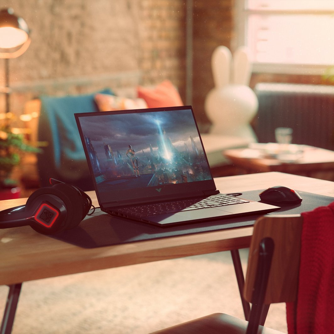 Laptop HP Victus 16-e0212nw, 16.1" 144 Hz, AMD Ryzen 7 5800H, 16 GB RAM, 1 TB SSD, NVIDIA GeForce RTX 3060, i zi