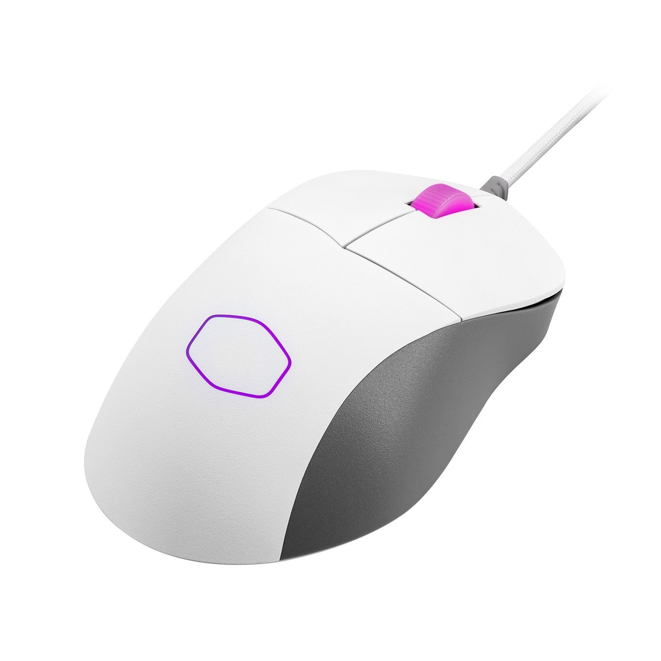 Maus Cooler Master MM730 - USB, i bardhë