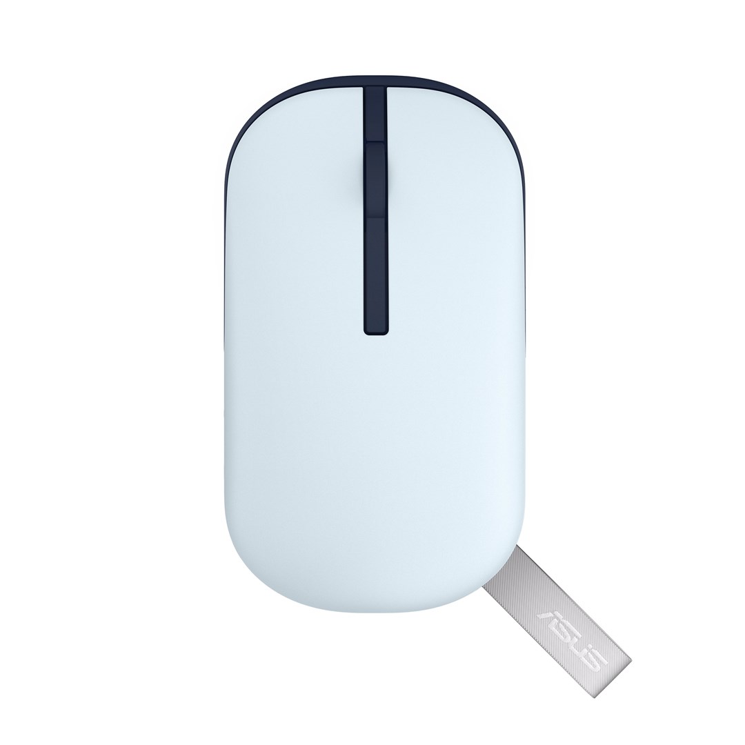 Maus ASUS MD100 Wireless, 1600 DPI, RF 2.4GHz + Bluetooth, rozë