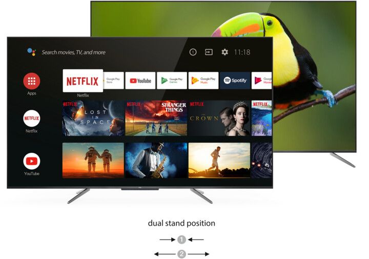 Televizor TCL 55C715 - 55” (140 cm), 4K UHD, i zi