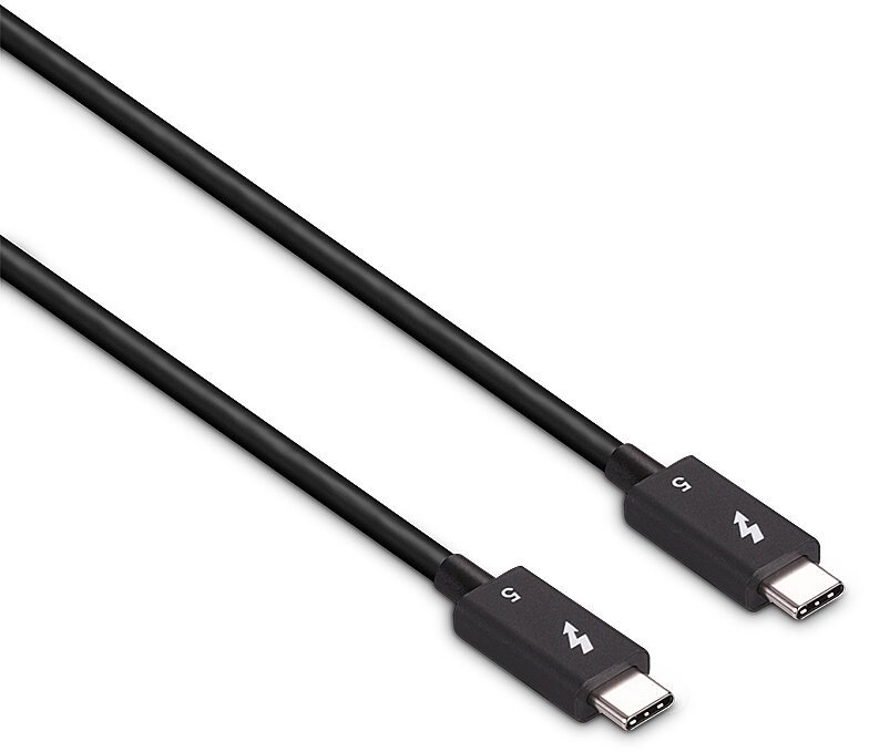 Kabllo Lindy Thunderbolt 5 1m, 80Gbps, 240W, gri