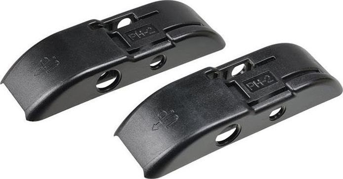 Adapter fshirëse xhami Alca T2 Side Lock, set 2 copë, i zi