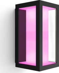 Dritë murale e jashtme Philips Hue Impress, White and Colour Ambience, smart, e zezë