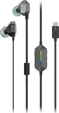 Kufje gaming Lenovo Legion E510, 7.1 surround, RGB, Stormy Grey