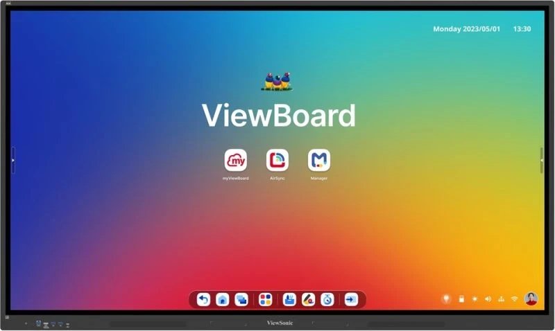 Интерактивна табла Viewsonic IFP8634, 86\", 4K, со допир, црна