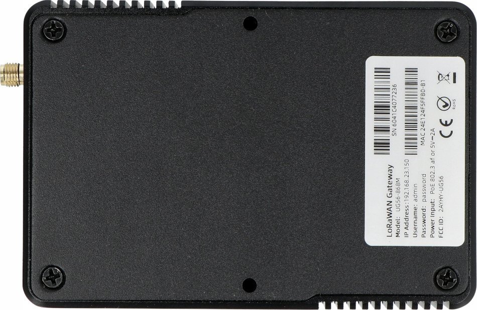 Gateway industrial Milesight UG56, LoRaWAN, PoE Wi-Fi, i zi