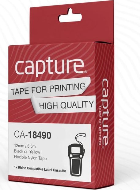Shirit etiketimi Capture CA-18490, rezistent, ngjitje e fortë