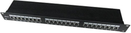 Panel Patch Rrjeti LSA IDC, 24 porte RJ45, CAT5e, i zi