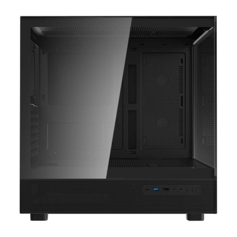 Kullë kompjuteri Darkflash DPX90, ATX, xham i temperuar, e zezë