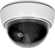 Kamerë dummy Dome ORNO CD-7, LED i kuq, për ambiente të brendshme, e zezë