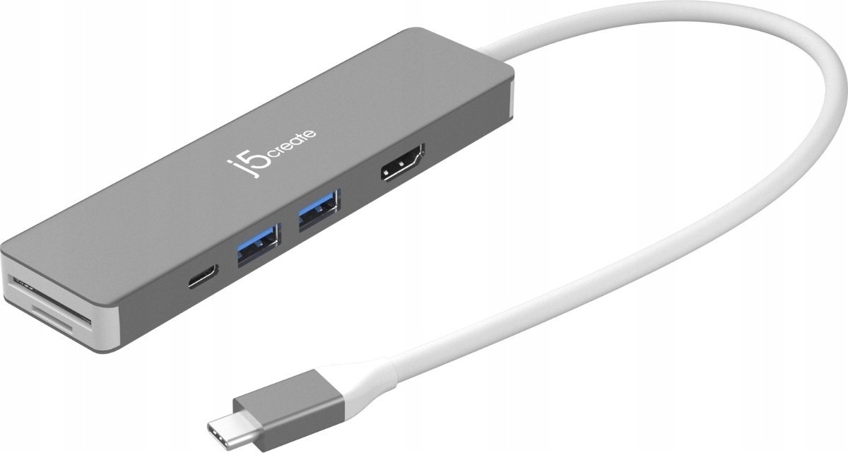 Adapter USB C J5create JCD390, 4K 60Hz, 10Gbps, i zi