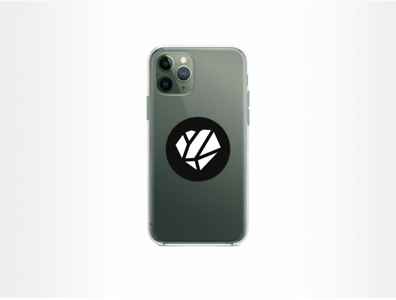 Pllakë ngjitëse për smartphone Shapeheart, çelik, 1.5mm, e zezë