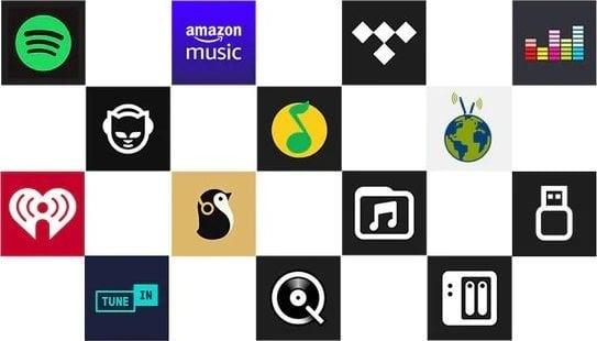 Përforcues rrjeti Arylic A50+, 2x50W, Wi-Fi Bluetooth, i zi