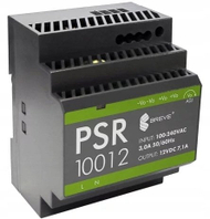 Furnizim energjie Breve PSR 10012, 12VDC 7.1A, montim në shina DIN, gri