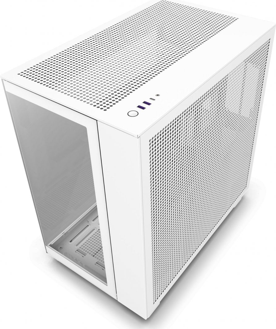 Kasë Nzxt H9 Flow (CM-H91FW-01), e bardhë