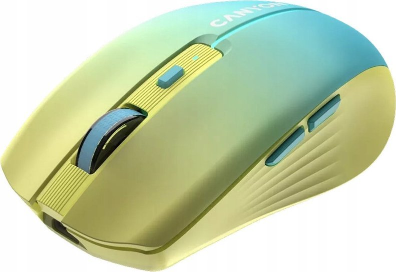 Maus wireless Canyon CNS-CMSW44UA, RF 2.4GHz dhe Bluetooth, 8 butona, i zi