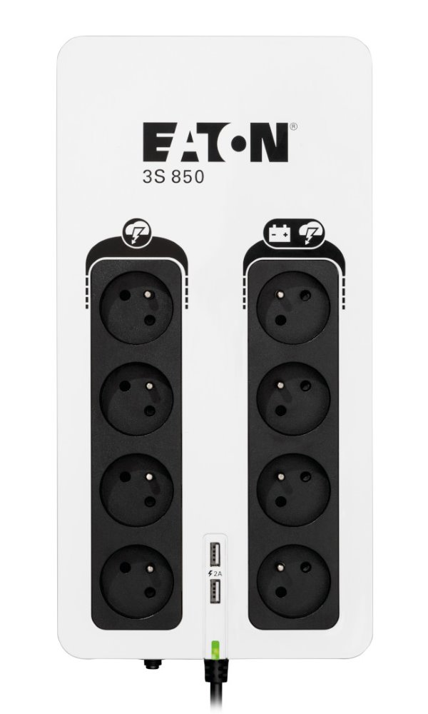 UPS Eaton 3S850F, 850VA, 6 dalje Schuko, i zi