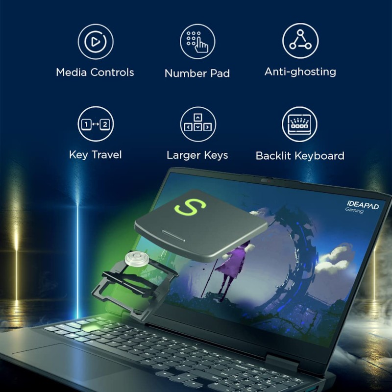 Laptop Lenovo Nb Ideapad Gaming 3 Ryzern7 68000H