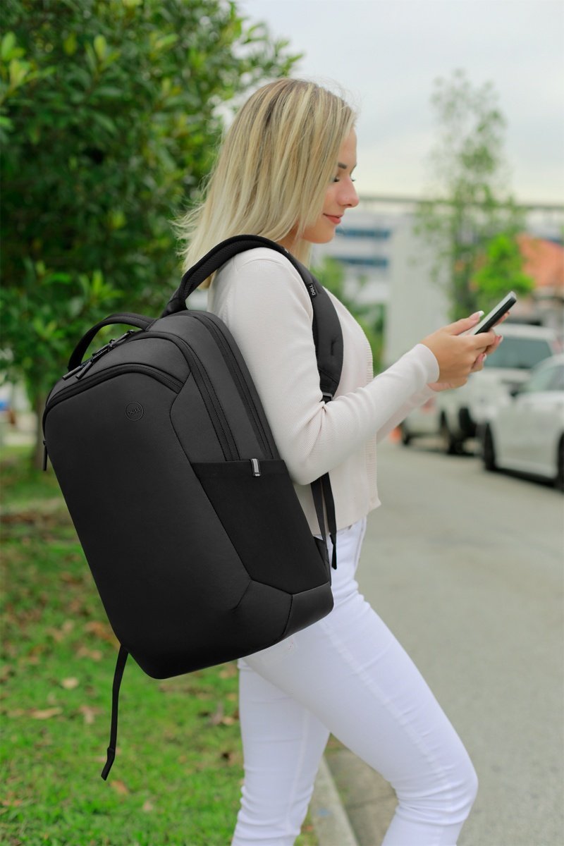 Çantë shpine Dell Ecoloop Pro 15", për laptop, e zezë