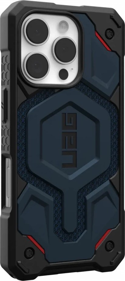 Kuti mbrojtëse UAG Monarch Pro Kevlar për iPhone 16 Pro, MagSafe, jeshile Mallard