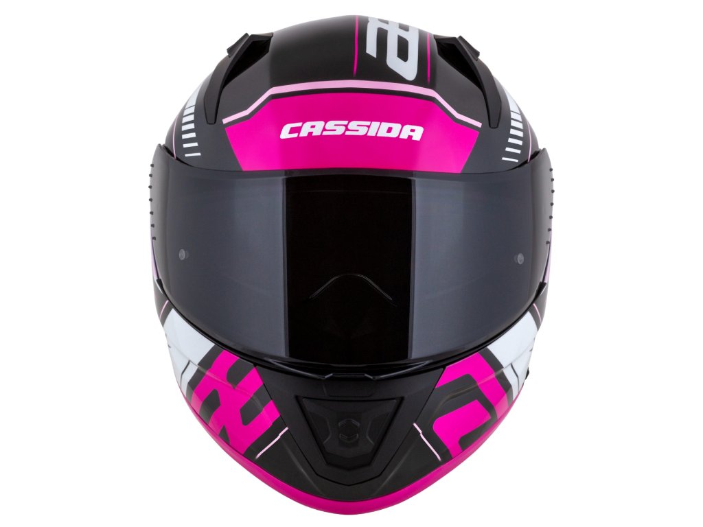 Helmetë moto Cassida Aero Drome 1870, full face, polikarbonat, e zezë