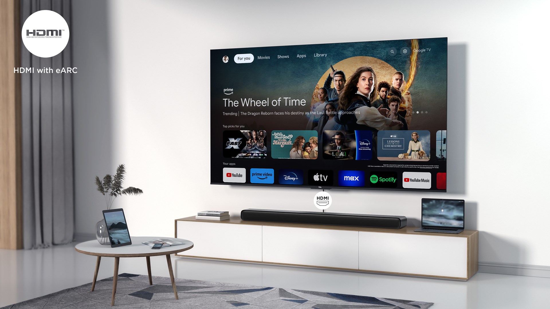 Soundbar TCL S45HE, 2.0 kanale, Bluetooth, i zi
