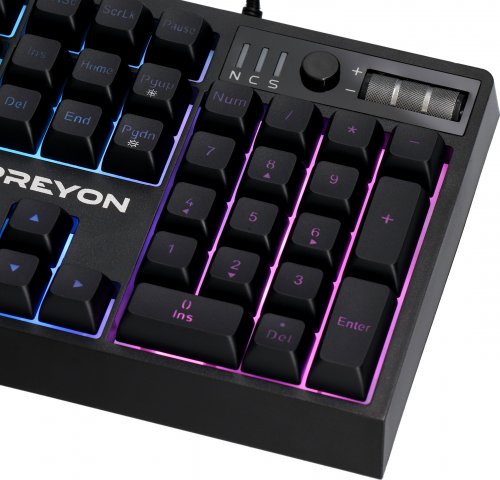 Tastierë Preyon Long Claw Alpha, US, e zezë