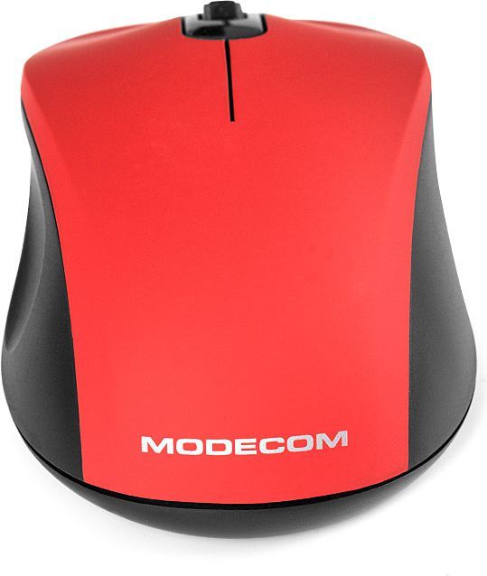 Maus Modecom M10S, me kabllo, USB, i kuq