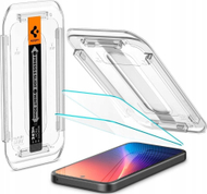 Заштита за екран Spigen Glass TR EZ Fit, 2 парчиња, за Google Pixel 9A, проѕирна
