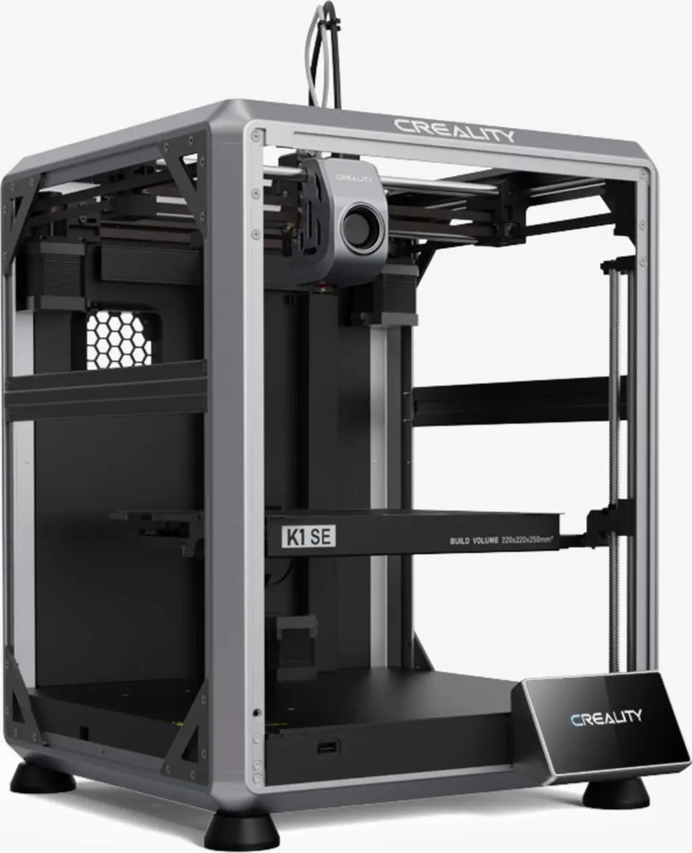 3D печатач Creality K1 SE, FDM, 220 x 220 x 250 mm, црна