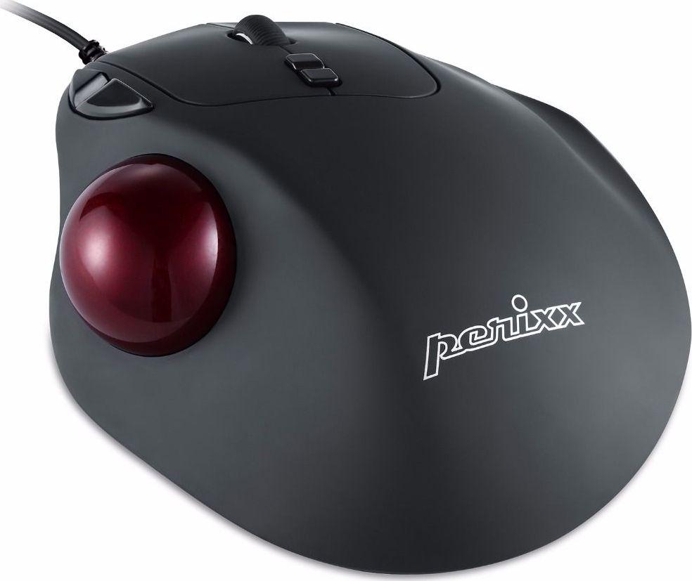 Maus Perixx Perimice-517, me kabllo, USB, i zi