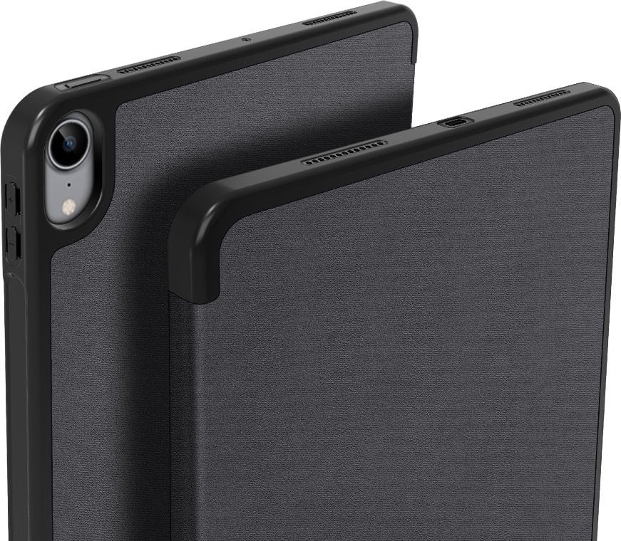 Mbulesë libri Vario Series për iPad Air 11" M3 M2 dhe 10.9" gjenerata 4 5, me stand, gri bazalt
