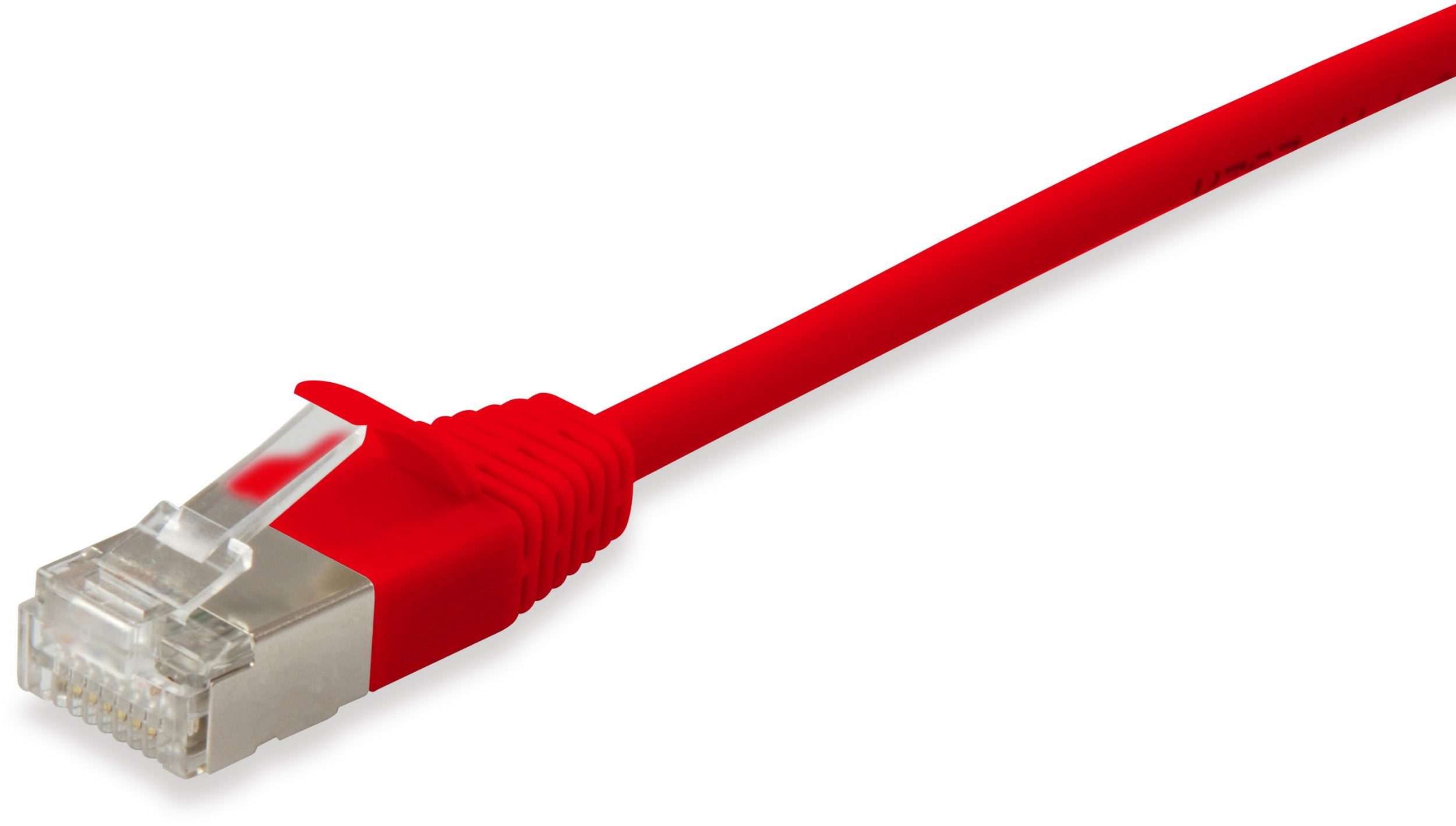 Kabllo rrjeti Equip Cat6A F/FTP Slim, 1.5m, LSZH, e kuqe