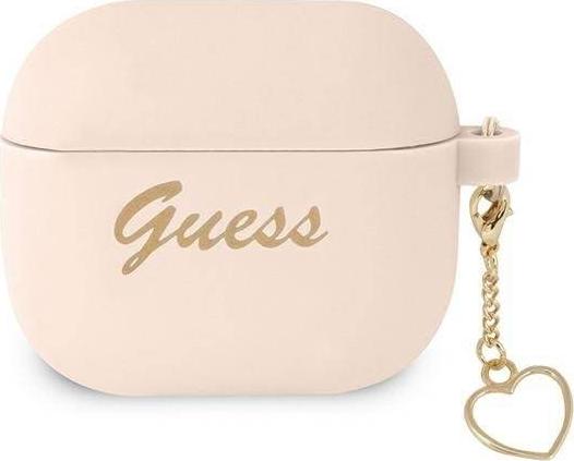 Kuti mbrojtëse e Guess për AirPods 3, rozë