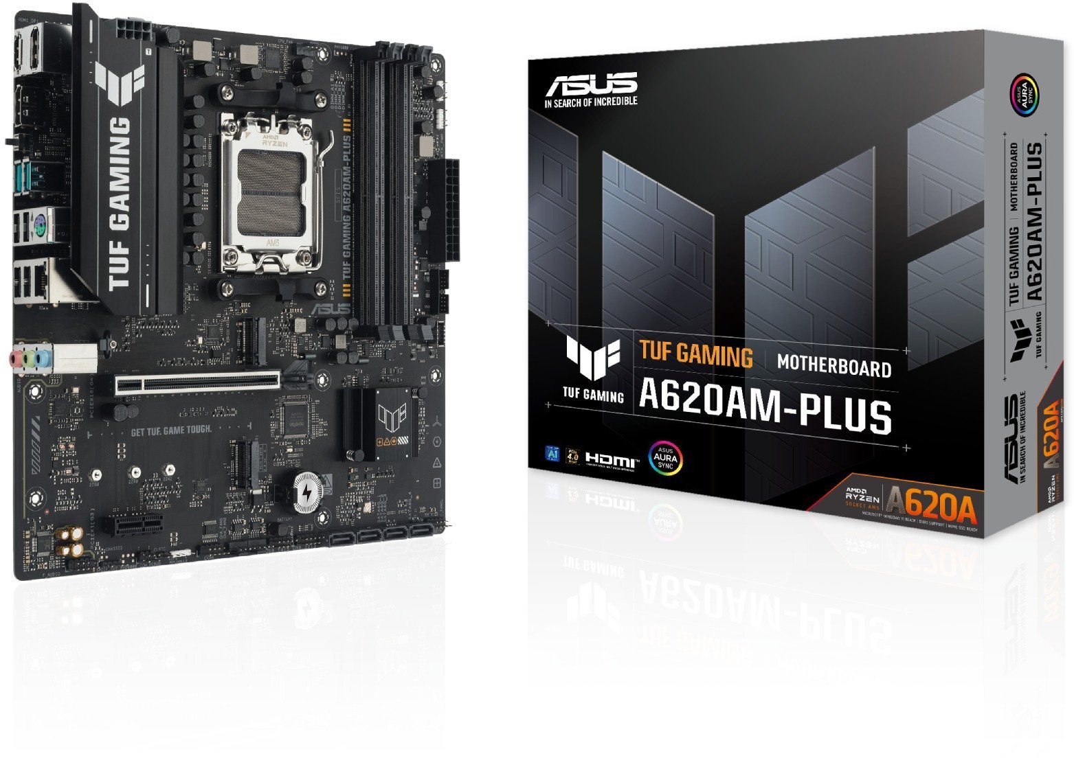 Motherboard ASUS TUF Gaming A620M Plus, AMD A620, DDR5, Micro ATX 2