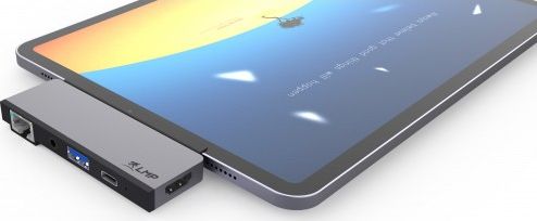 Docking stacion LMP USB-C Tablet Dock, HDMI 4K, Gigabit Ethernet, i hirtë