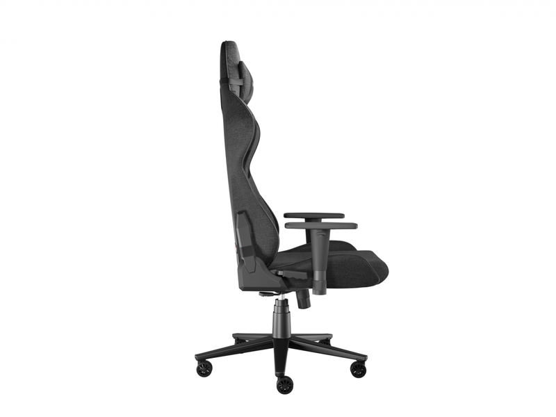 Karrige gaming Genesis Nitro 550 G2, ergonomike, pëlhurë, gri