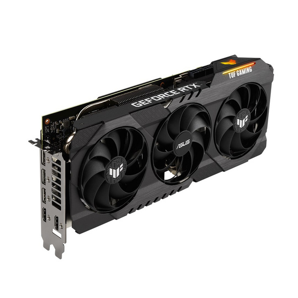 Kartelë grafike Asus TUF Gaming RTX3060 Ti OC, PCIe4, 8GB GDDR6X, 1785MHz, e zezë