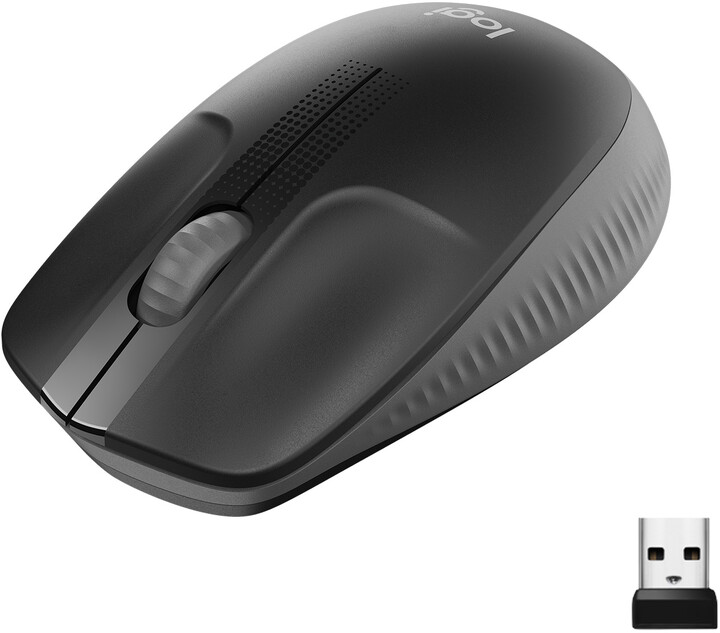 Logitech M190, Глушец црн