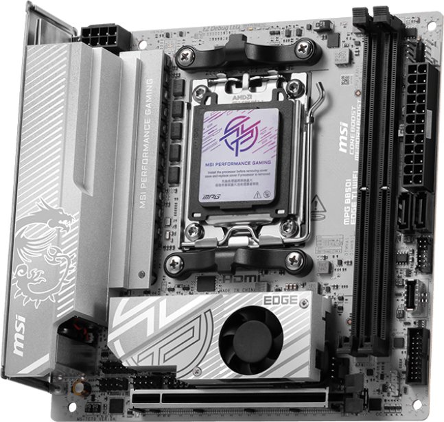 Pllakë amë MSI B850I Edge Ti WiFi, AMD B850, Socket AM5, Mini ITX