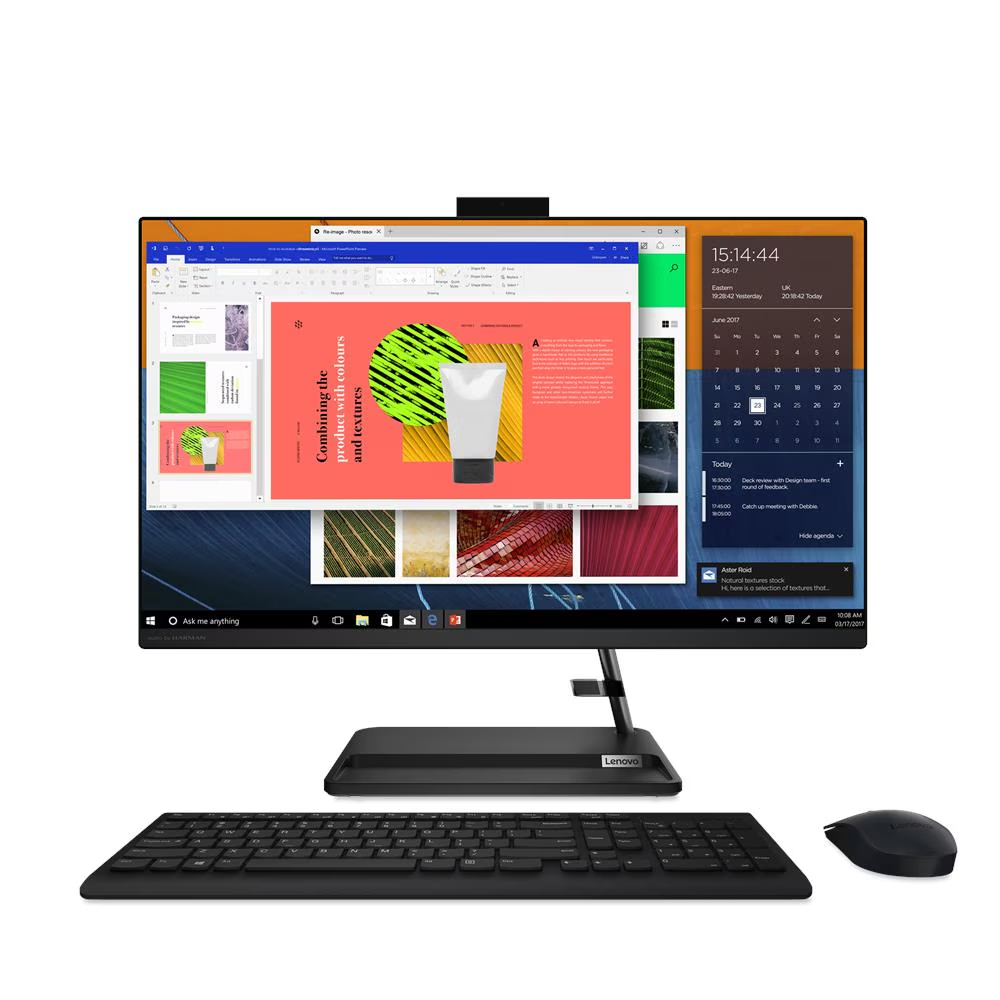 Kompjuter Lenovo AIO IdeaCentre3 27ALC6, 27", AMD Ryzen 5 7430U, 16GB RAM, 512GB SSD, AMD Radeon Graphics, i zi