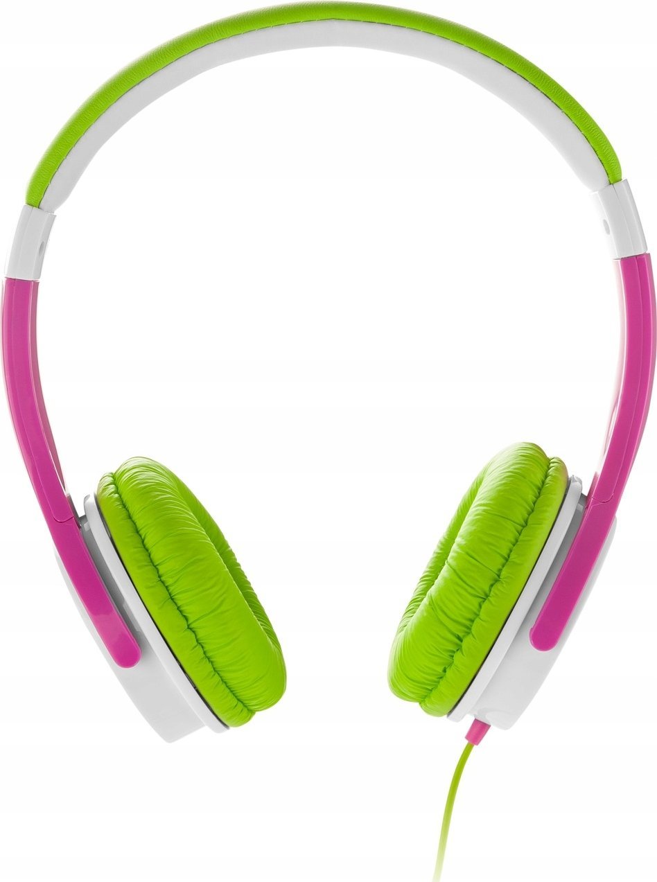 Kufje për fëmijë GoGEN MAXIPES MAXISLECHYG, me kabllo 3.5mm, kufizim volum 90 dB, shumëngjyrëshe