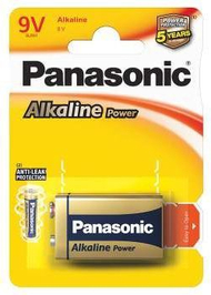 Bateri Panasonic Alcaline Power, 9V, 1 copë