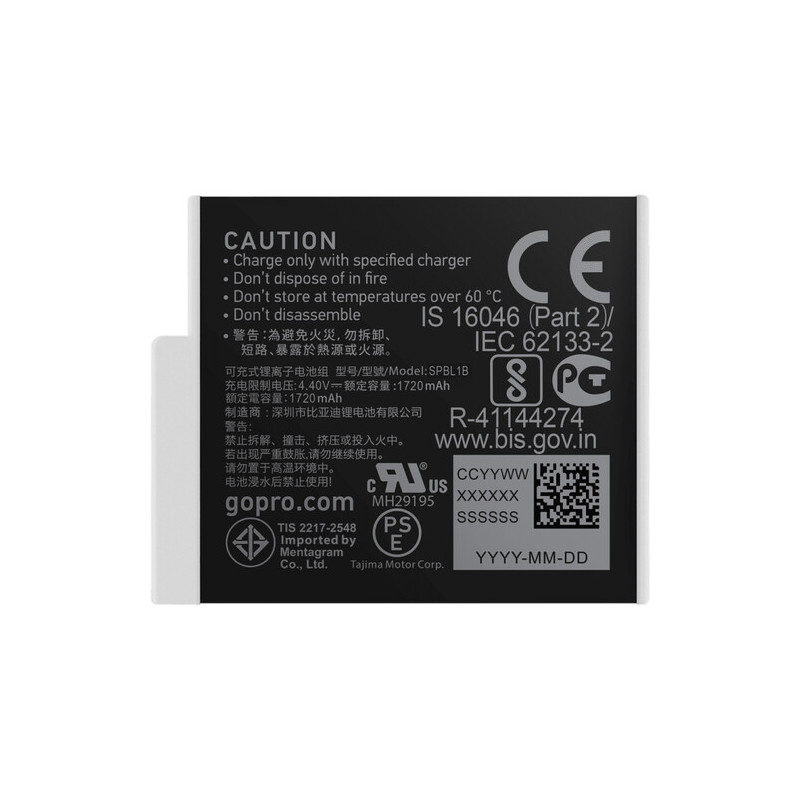 GoPro Enduro Rechargeable Li-Ion Battery HERO11/10/9