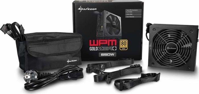 Напојување Sharkoon WPM Gold ZERO ATX, 650W