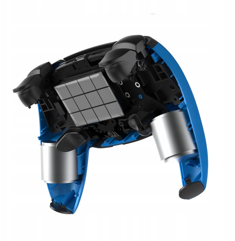 Gamepad wireless Hornet Fury Elite, për PS4 PC Android, Bluetooth USB, blu