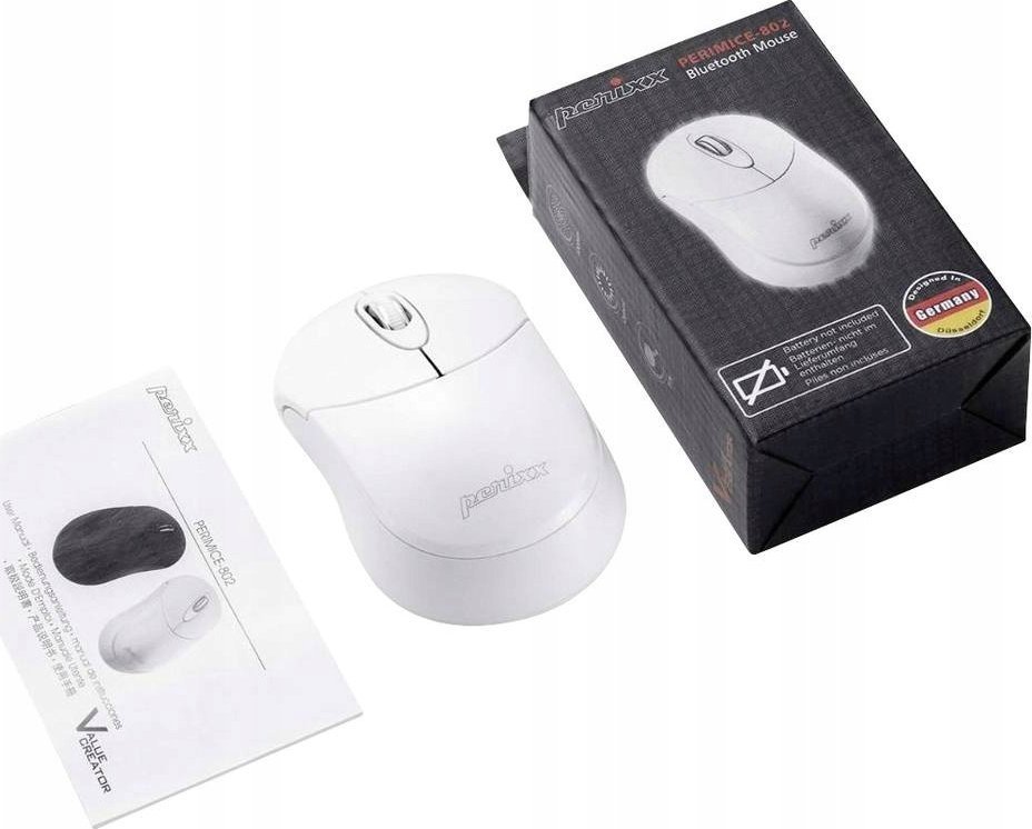 Maus wireless Perixx Perimice 802, Bluetooth, optik, i zi