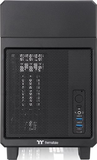 Куќиште PC Thermaltake TR100 Mini Tower, Mini ITX, црно