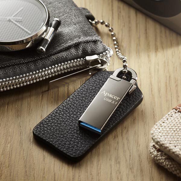 USB Apacer AH15A Pendrive, 16 GB, e hirtë