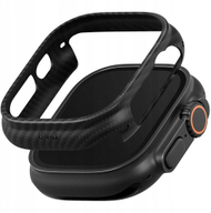 Mbrojtëse ore UNIQ Keva Verge për Apple Watch Ultra 49mm, fibër aramid, e zezë